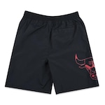 Bermuda New Era Chicago Bulls Performance Core - Masculina PRETO