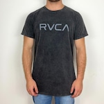 Camiseta Rvca Big Marmorizada - Masculina PRETO