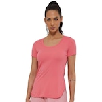 Camiseta Alto Giro T-Shirt - Feminina ROSA