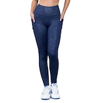 Calça Legging Bolso Zoo Feminino Manalinda AZUL ESCURO