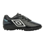 Chuteira Society Umbro Adamant Jr - Infantil PRETO