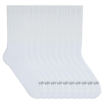 Kit Meias Cano Longo Mash - 10 unidades - Masculina BRANCO