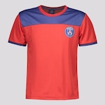 Camiseta Psg Braziline Grasp - Infantil VERMELHO