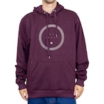 Blusão de Moletom com Capuz Hang Loose Storm - Masculino ROXO