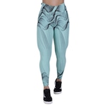 Calça Legging Feminina de Academia Jacquar Grossa Cós Alto Orbis VERDE