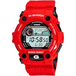 Relógio G-Shock Sports Tábua de Maré G-7900-4DR *G Rescue - Masculino VERMELHO