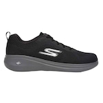 Tênis Skechers Go Run Fast Quake - Masculino PRETO/CINZA