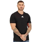 Camiseta adidas Amplifier - Masculina PRETO/BRANCO