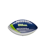 Bola de Futebol Americano Wilson NFL Peewee Team Seatle Seahawks AZUL