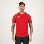 Camiseta Kappa Raglany - Masculina VERMELHO