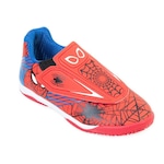 Chuteira Futsal Dray Marvel Homem Aranha - Infantil VERMELHO/AZUL