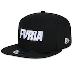 Boné Aba Reta New Era 9Fifty Orig.Fit 3C Games Furia - Snapback - Masculino PRETO