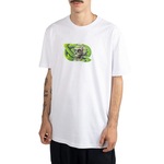 Camiseta Lost Saturn Skull - Masculina BRANCO