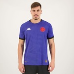 Camisa do Vasco Goleiro 2023 Kappa - Masculina AZUL