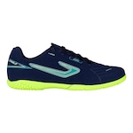 Chuteira Futsal Topper Drible Vi - Adulto AZUL ESC/VERDE