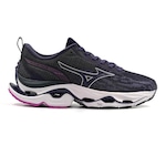 Tênis Mizuno Wave Stratos - Feminino CINZA ESC/ROXO