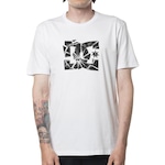 Camiseta Dc Shoes Crushed Glass Sm24 - Masculina BRANCO