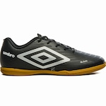 Chuteira Futsal Umbro Glaze - Adulto Preto/Preto