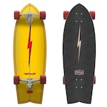 Skate Simulador de Surf Surfeeling Lightning Bolt AMARELO