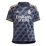 Camisa do Real Madrid 2 23/24 adidas - Infantil AZUL ESCURO