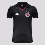 Camisa Polo Juventus Da Mooca Supporter Kappa - Masculina PRETO