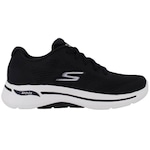 Tênis Skechers Arch Fit Guideline - Masculino PRETO/BRANCO