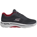 Tênis Skechers Arch Fit Guideline - Masculino CINZA/VERMELHO