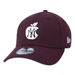 Boné New Era 3930 New York Yankees Core - Fechado - Masculino VERMELHO