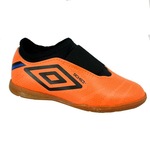 Chuteira Futsal Umbro Sense - Infantil LARANJA/PRETO