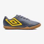 Chuteira Futsal Umbro Orbit - Júnior CINZA/AMARELO