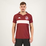 Camisa Polo Juventus Da Mooca Supporter Inserts Kappa - Masculina VERMELHO