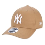 Boné Aba Curva New Era 3930 New York Yankees - Fechado - Adulto MARROM CLARO