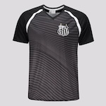 Camisa do Santos Surf Center Esportiva - Masculina PRETO