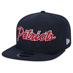 Boné Aba Reta New Era 9Fifty Orig.Fit Nfl New England Patriots Core - Snapback - Adulto MARINHO/PETROLEO