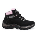 Bota Coturno Polo Urban Amapá - Feminina PRETO