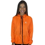 Jaqueta Corta Vento com Capuz WSS Light California - Feminina LARANJA