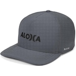 Boné Aba Curva Hurley Aloha - Snapback - Adulto CINZA