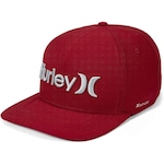 Boné Aba Curva Hurley One&Only - Snapback - Adulto VERMELHO