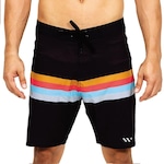 Bermuda WSS Quickfit Stripe Web Party II - Mascilina PRETO