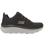 Tênis Skechers Dlux Walker Meerno - Masculino CINZA/LARANJA