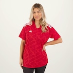 Camiseta adidas Condivo 21 Primeblue - Feminina VERMELHO