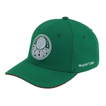 Boné Aba Curva Palmeiras Supercap Silk Frontal - Strapback - Adulto VERDE