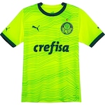 Camisa do Palmeiras Torcedor Third Jsy 23 Puma - Masculina Amarelo/Verde