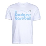 Camiseta New Era Los Angeles Dodgers Culture - Masculina BRANCO