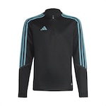 Blusão adidas Tiro 23 Club - Infantil PRETO/AZUL