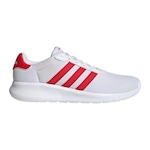 Tênis adidas Lite Racer 3.0 Masculino BRANCO/VERMELHO