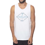 Camiseta Regata Hurley Silk Bamboo - Masculina BRANCO