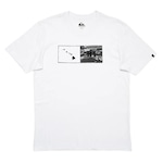 Camiseta Quiksilver Hi Island - Masculina BRANCO