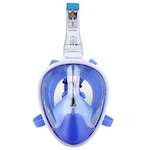 Máscara de Mergulho Gold Sports Full Face com Snorkel - Adulto AZUL