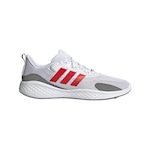 Tênis adidas Fluidflow 3.0 - Masculino BRANCO/VERMELHO